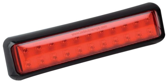 LED Autolamps LED-Nebelschlussleuchte Slimline | 12-24V | 40cm Kabel