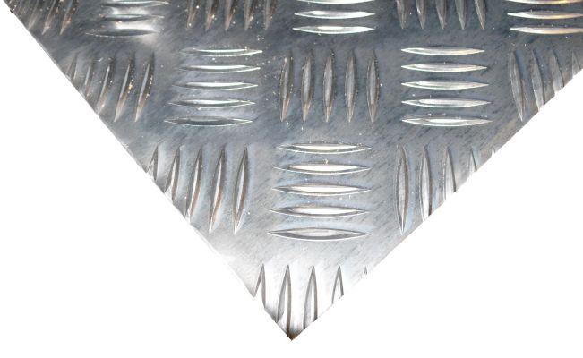 Aluminium-Quintett-Blech