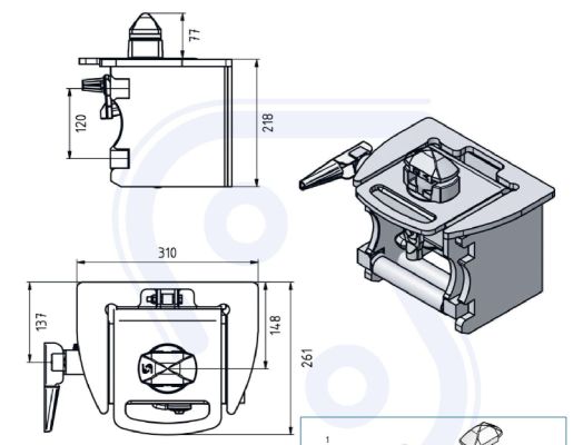 Liftlock Starr/Voll Absenkbar