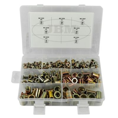 JBM Nietmuttern-Set. 235-teilig