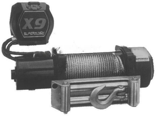 Superwinch Seilwinde 4082kg 24V Superwinch X9