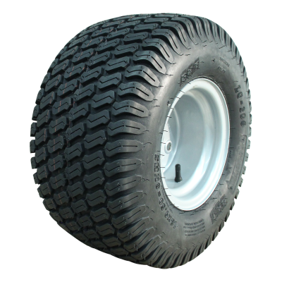 BKT Luftreifen + Rad 18X9.50-8 LG-306 ET-2 60/100/4 Stahl Silbergrau