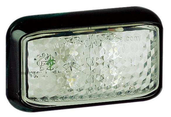 LED Autolamps LED-Markierungsleuchte Weiß | 12-24V | 40Cm. Kabel
