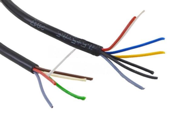 Zwillingskabel 2x(6x0.5Mm2) EU pro Meter!! volle Rolle = 50 Meter)