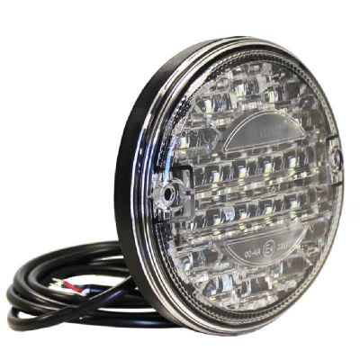 Tralert LED Slimline Hamburger Rückfahrleuchte | 12-24V | 150Cm. Kabel
