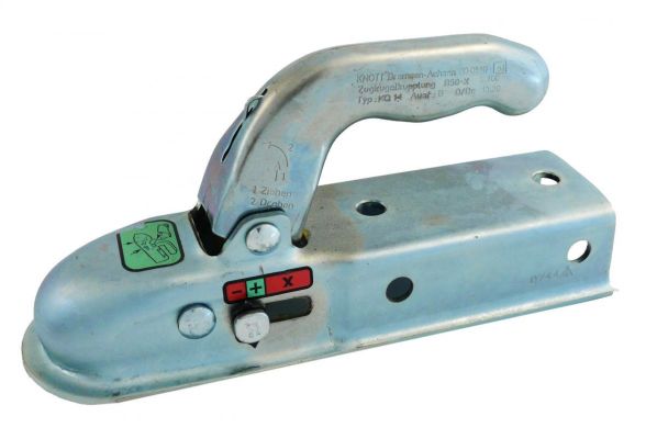 Knott Kugelkupplung KQ 14-A 1400/100 KG. Zugstange VK. 50 mm