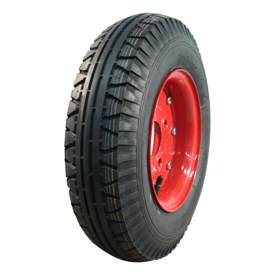 Vredestein Luftreifen + Rad 4.00-8 V-40 8Pr + 3.00D-8 Et0 60/100/4 Stahl