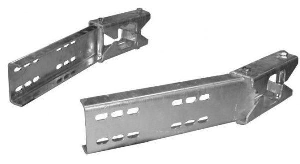 Knott Deichsel/Längsträgerverbindung für Achskörper 80 mm Vierkant