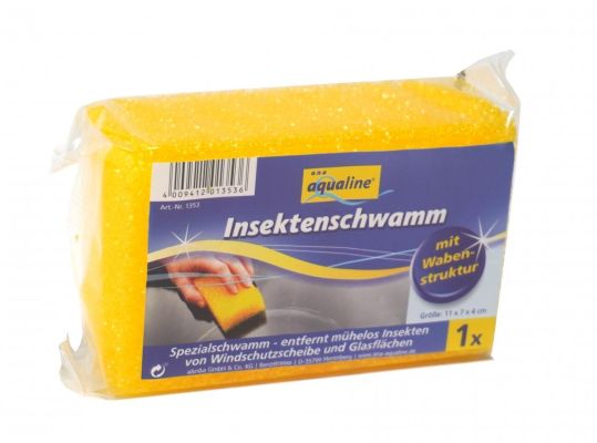 Insektenschwamm 110 x 70 x 40 mm. natur hell