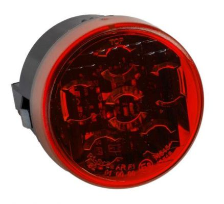 Aspock LED-Rückleuchte Roundpoint II Kabel Universal