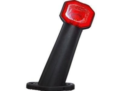 Umrissleuchte Superpoint Rot/Weiß. Schräg. 24V