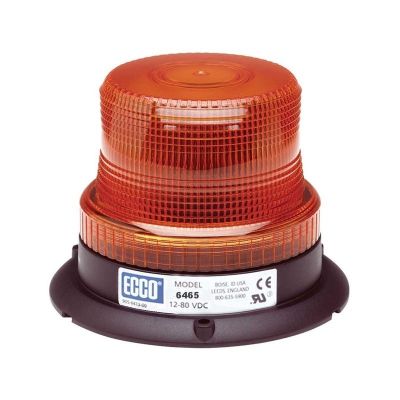 ECCO ESG LED R10 Rundumleuchte Gelb 12/80V 3-Bolzen 6465-Serie
