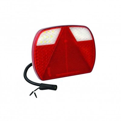 LED Autolamps LED Slimline Rückleuchte | 200 x 150 x 25 mm | 12-24V | 180cm Kabel | 6-Pin-Stecker