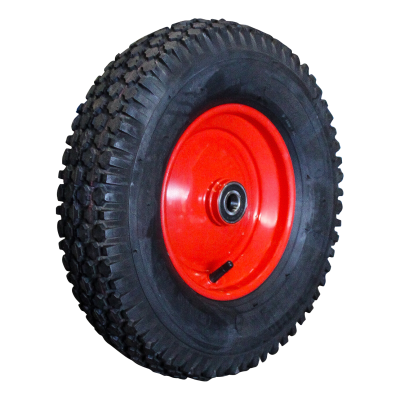Kings Tire Luftreifen + Rad 4.80/4.00-8 V-6602 6Pr + 2.50Ax8H2 Et0 Nl75 70 N Stahl Rot