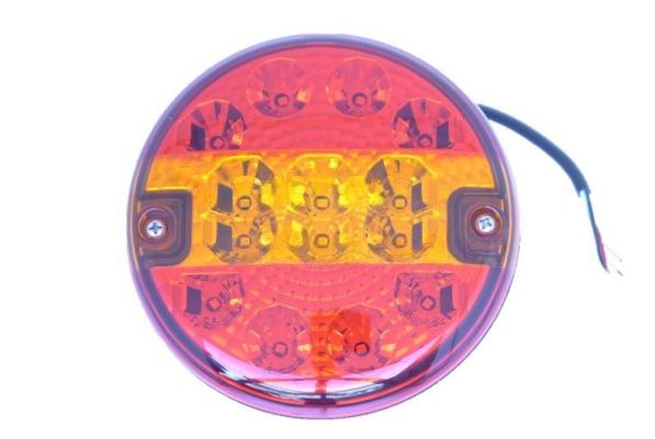 Rund Rücklicht  LED HAMBURGER DAF 12 - 24V KABEL
