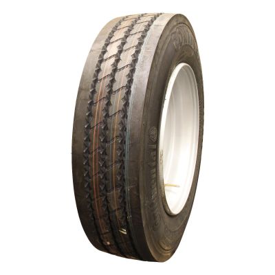 Continental Luftreifen + Rad 215/75 R17.5 HTR2 M+S 16 + 6.75X17.5 ET0 161/205/6 135/133 K Stahl Grau