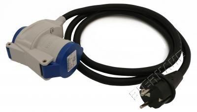 CEE-Adapterkabel 3-polig