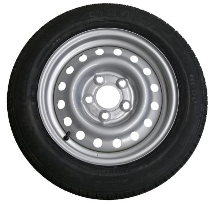 Komplett-Rad Bis 100 Km/H Reifen 195/55R10, 6.00-10,Et25