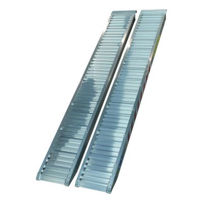 Metalmec Auffahrrampen-Set - Gerade Aluminiumplatten