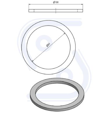 Distanzring für Innenteilsatz 905.294.101