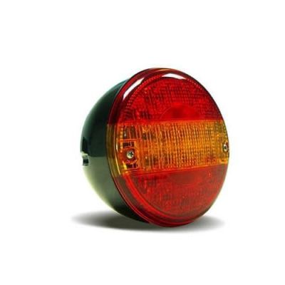 Tralert Rückleuchte Universell Ohne Kabel Ø140 X 100 Aufbau Bremslicht Blinker Rückleuchte 45mm Ip67 12/24 V Ce - Ece-R10 / R7 / R6 / R3