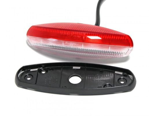 Aspock Flexipoint II Led DC 2.5M. rot/klar Umrissleuchte