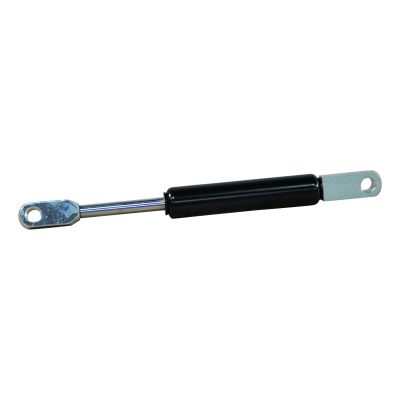 Hahn Gasdruckfeder (G) 08-19 200mm 499mm Zylinder mit UV-Lack Tiefschwarz Ral 9005