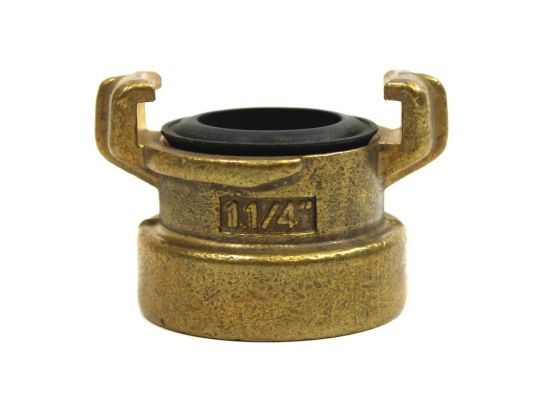 Geka Wasserschlauchkupplung 1/4" Innengewinde, Messing