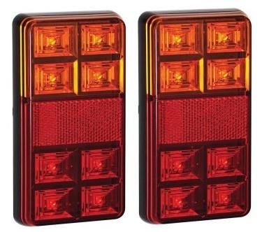 LED Autolamps Universal-Rückleuchte Aufbau Bremslicht Blinker