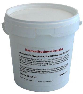 Granulat für Raumentfeuchter