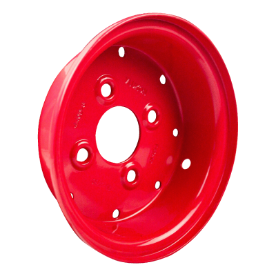 Novio Rad 4.40D-8 Et0   60/100/4, Stahl, Rot