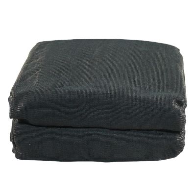 Novio Netzplane - Premium-Qualität PVC 350 GR/M2 Tiefschwarz Ral 9005