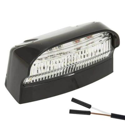 LED Autolamps LED-Kennzeichenbeleuchtung 12/24V 2 Pin'S-Stecker