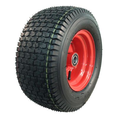 Novio Luftreifen + Rad 16X7.50-8 Hf-224 4Pr + 5.50Bx8H2 Stahl Rot