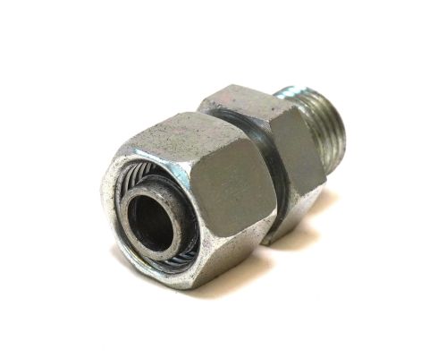 Gerade Verschraubung mit Überwurfmutter. M16 x 1.5 / 12 mm Rohr