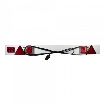 Novio Lichtleiste LED Kunststoff 1370mm 600Cm 7-poliger Stecker 12V