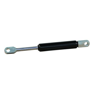 Hahn Gasdruckfeder (G) 10-23 200mm 483mm Zylinder mit UV-Lack Tiefschwarz Ral 9005