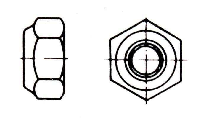AL-KO Mutter Din 985 16 Mu 6Kt 16