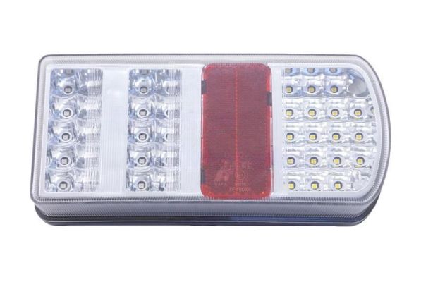 DAFA LED2-Rückleuchte mit Stecker 7-Funktionen 228*106*55 Wasserdicht!