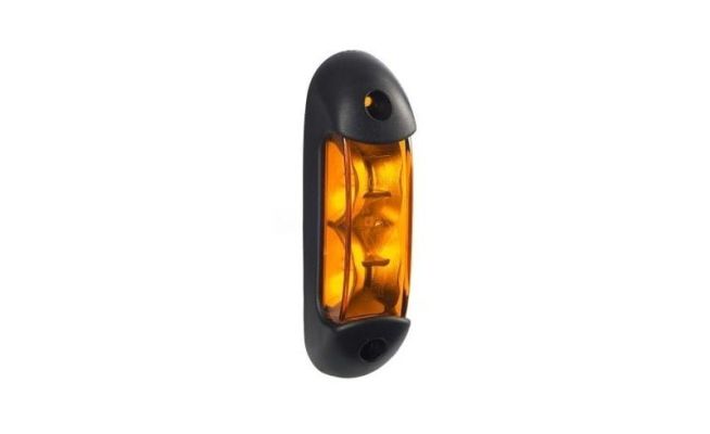 Horpol LED-Seitenmarkierungsleuchte mit Blinker Cat6 12/24V 50Cm Kabel