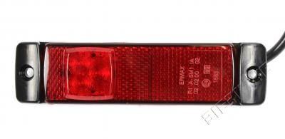 Brems-Rückleuchte LED rotes Kabel 0,75M, 12/24 V