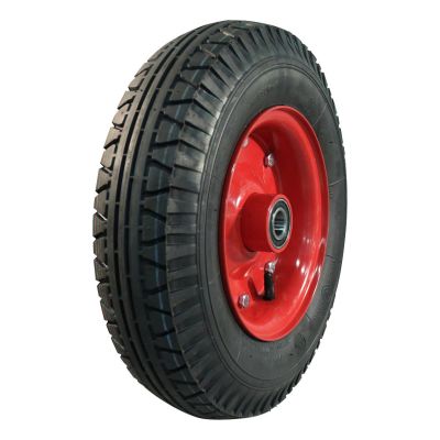 Vredestein Luftreifen + Rad 4.00-8 V-40 8Pr + 3.00D-8 Et0 Nl88 Stahl Rot