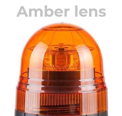 Tralert Amberfarbene Ersatzlinse | Für Rundumleuchte S07Zl003