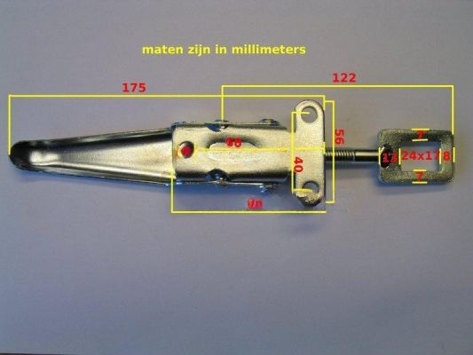 Exzenterverschluss mit Spannöse
