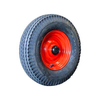Narubb Luftreifen + Rad 4.80/4.00-8 S-6003 6PR + 2.50Ax8H2 ET-17 Nl88 71 M Stahl Rot