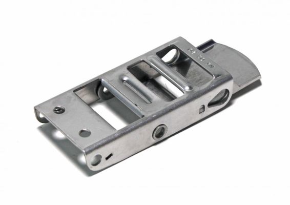 Über-Totpunkt-Spanner ohne Gurt. Edelstahl. L 175 mm. B 65 mm