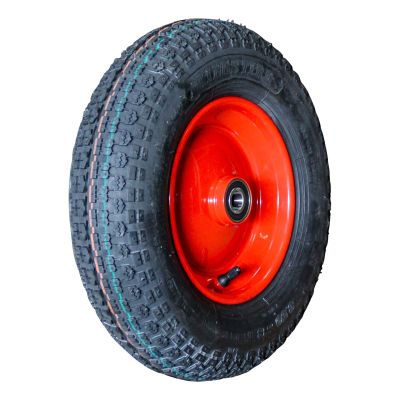 Kings Tire Luftreifen + Rad 3.50-8 V-9128 4Pr + 2.50Ax8 Nl75 46 N Kunststoff Rot