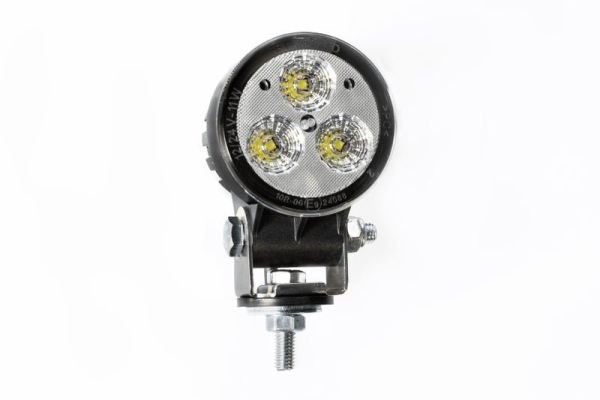 Fristom LED-Arbeitsscheinwerfer Rund | 1200Lm | 12W | 12-24V | 1.5m Kabel
