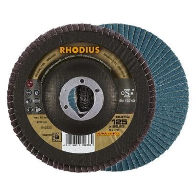 Rhodius Lammellen Scheibe 115*22 korrel 40 / 60 VEZ39