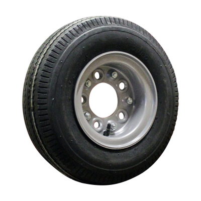 Duro Luftreifen + Rad 5.00-8 HF-214 6PR ET0 76 M Stahl